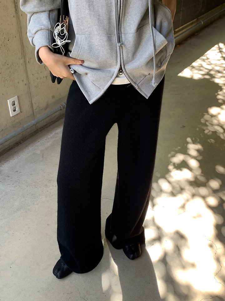Raccoon Wool Pants by Lucy Salon for Women - view 8