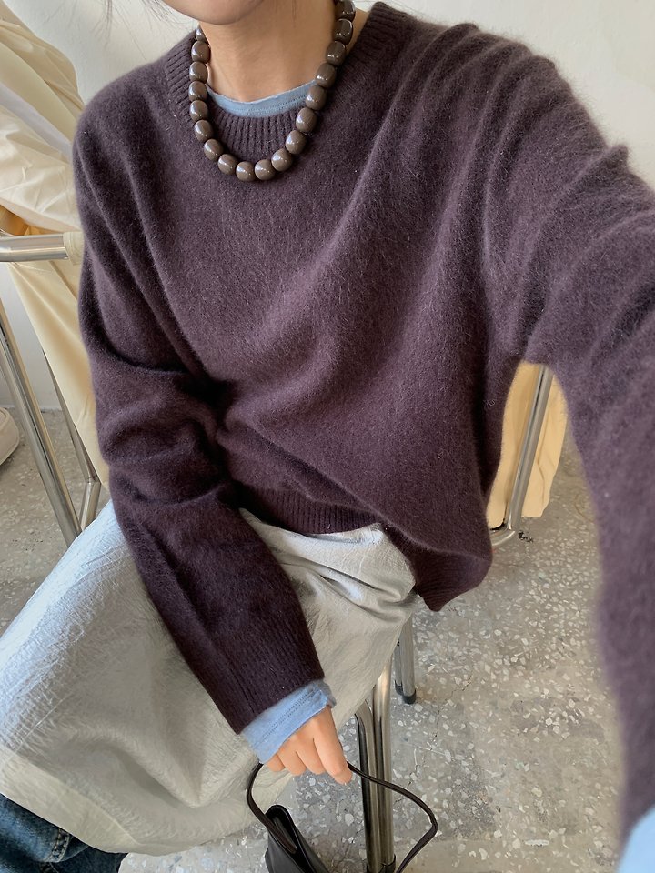 Raccoon Round Knit by Lucy Salon for Women - view 9