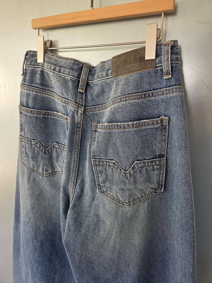 Lora Denim Pants by Made for Women - view 12