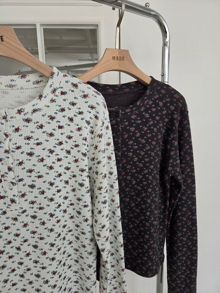 Henley Button Tee by Made for Women - view 12
