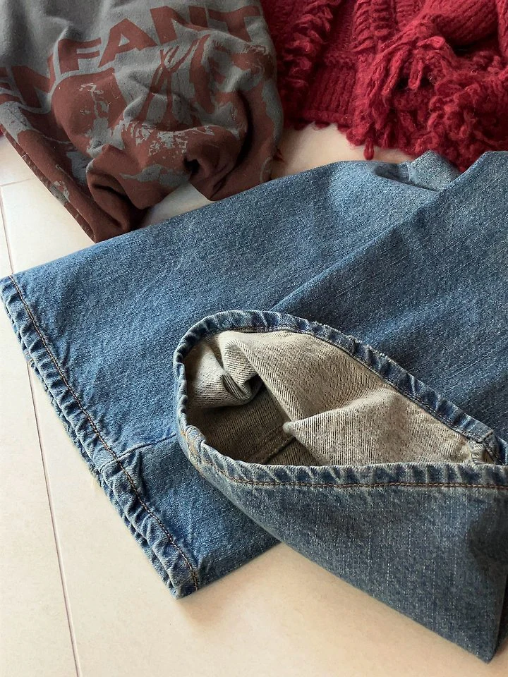 Rash Denim Pants by Made for Women - view 12