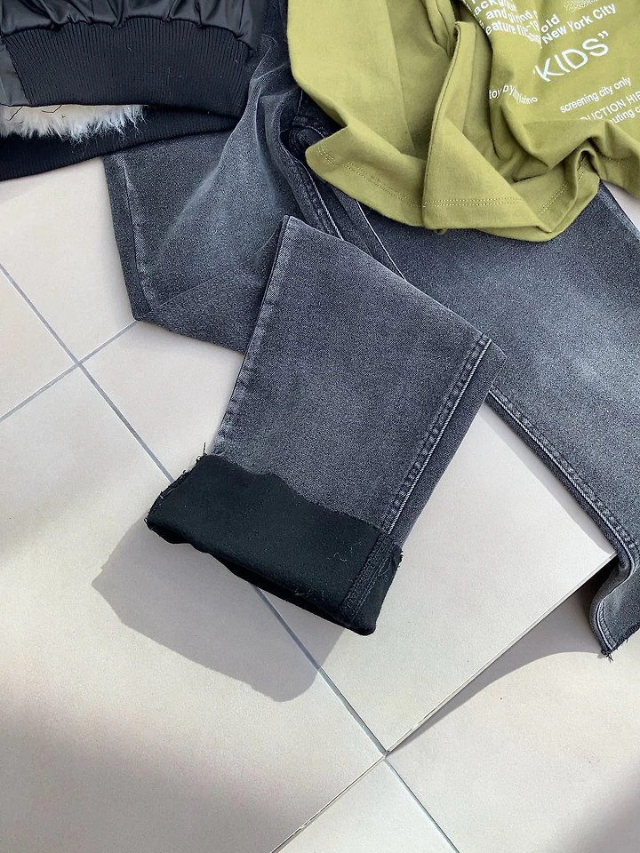 Vanilla Denim Pants by Made for Women - view 12