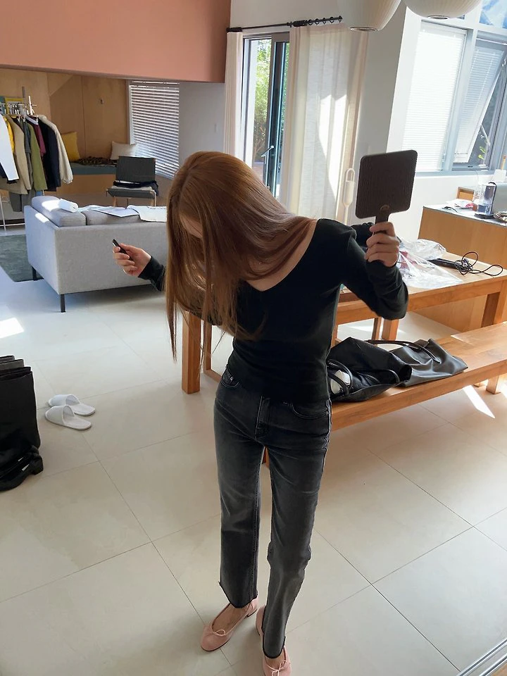 Vanilla Denim Pants by Made for Women - view 8