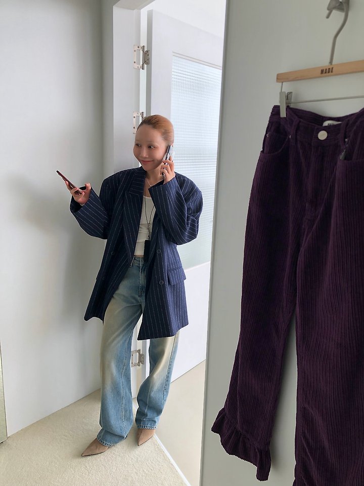 Wool Pin Coat Jacket by Made for Women - view 1