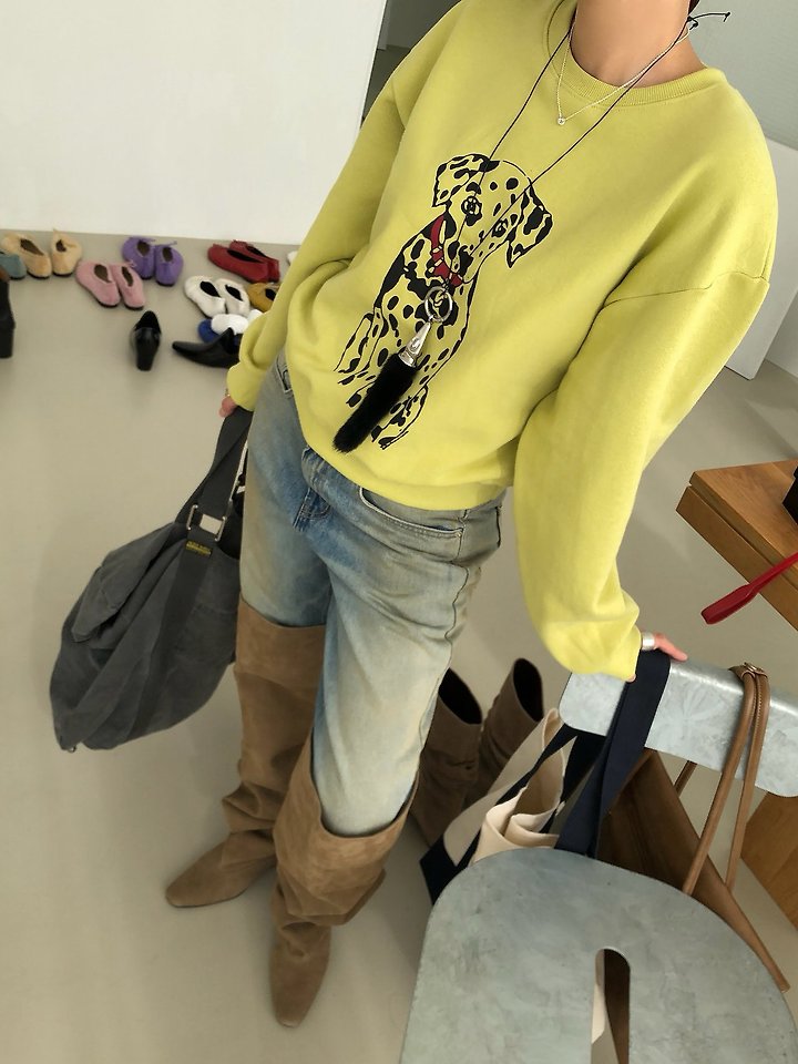 Dalmatian Sweatshirt by Made for Women - view 5