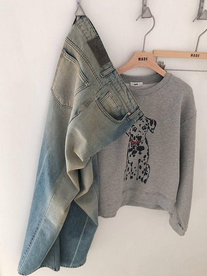 Dalmatian Sweatshirt by Made for Women - view 9