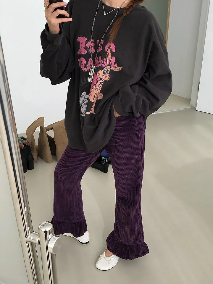 Chu Chu Corduroy Pants by Made for Women - view 4