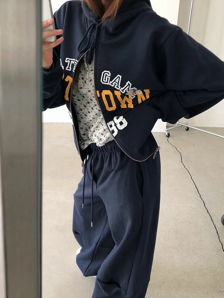 State Hooded Zip-up by Made for Women - view 2
