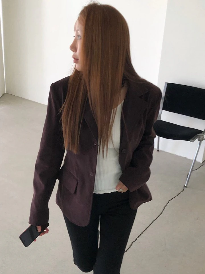 Monaco Corduroy Jacket by Made for Women - view 7