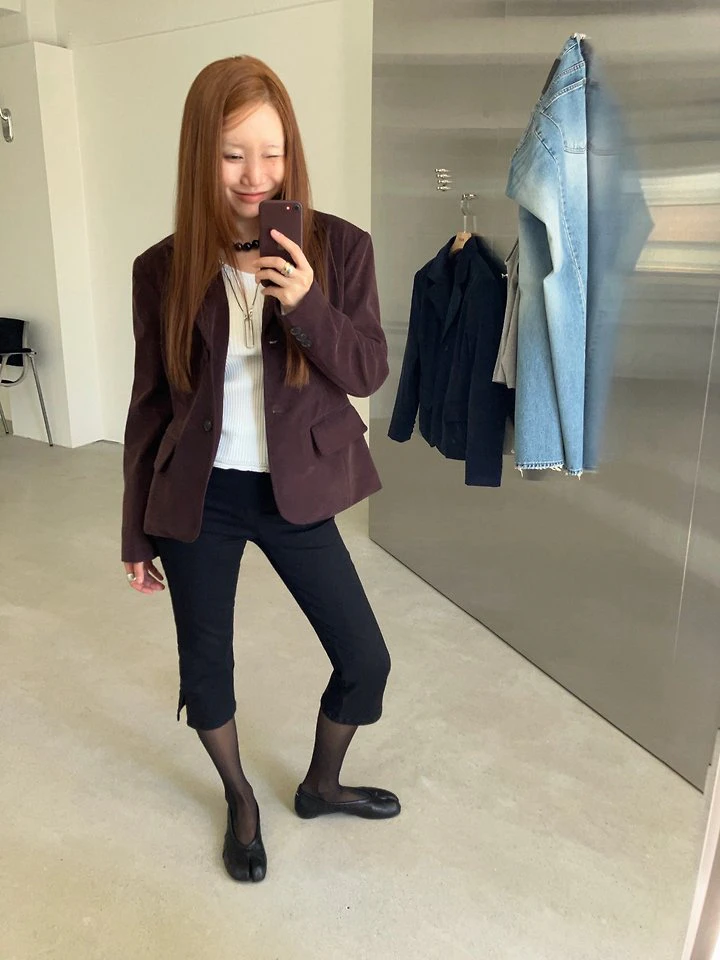 Monaco Corduroy Jacket by Made for Women - view 8