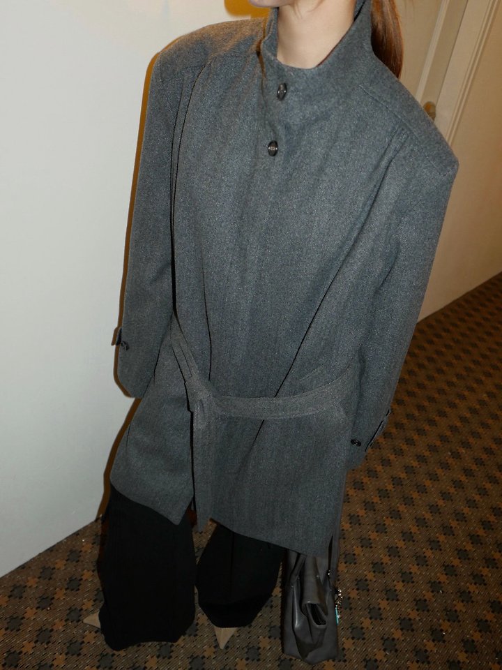 Prague Long Coat by Made for Women - view 7