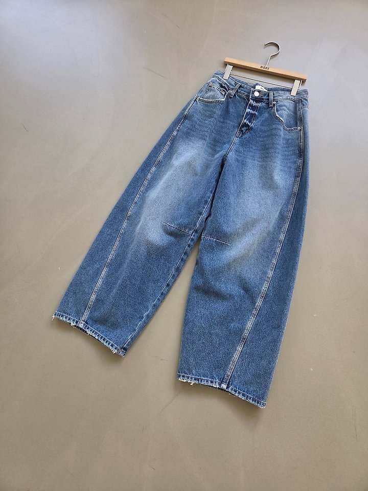 Lora Denim Pants by Made for Women - view 11