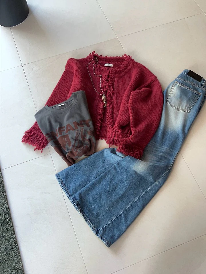 Rash Denim Pants by Made for Women - view 9