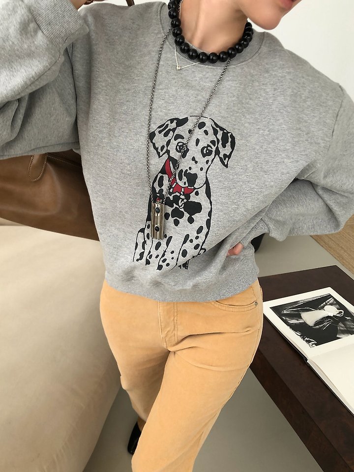 Dalmatian Sweatshirt by Made for Women - view 6