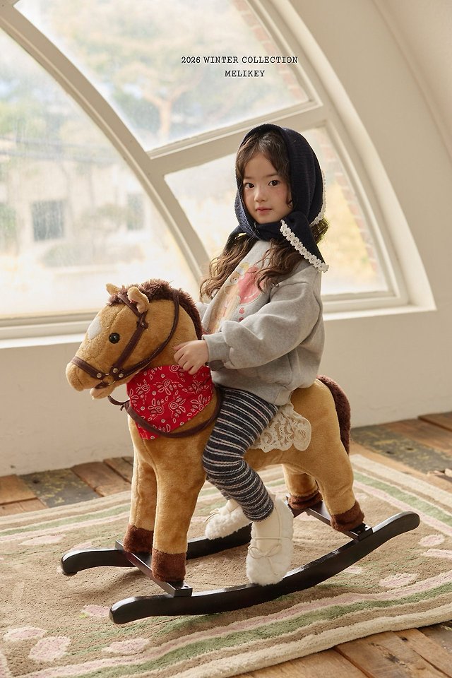 Pony Bear Sweatshirt by Melikey for Child - view 11