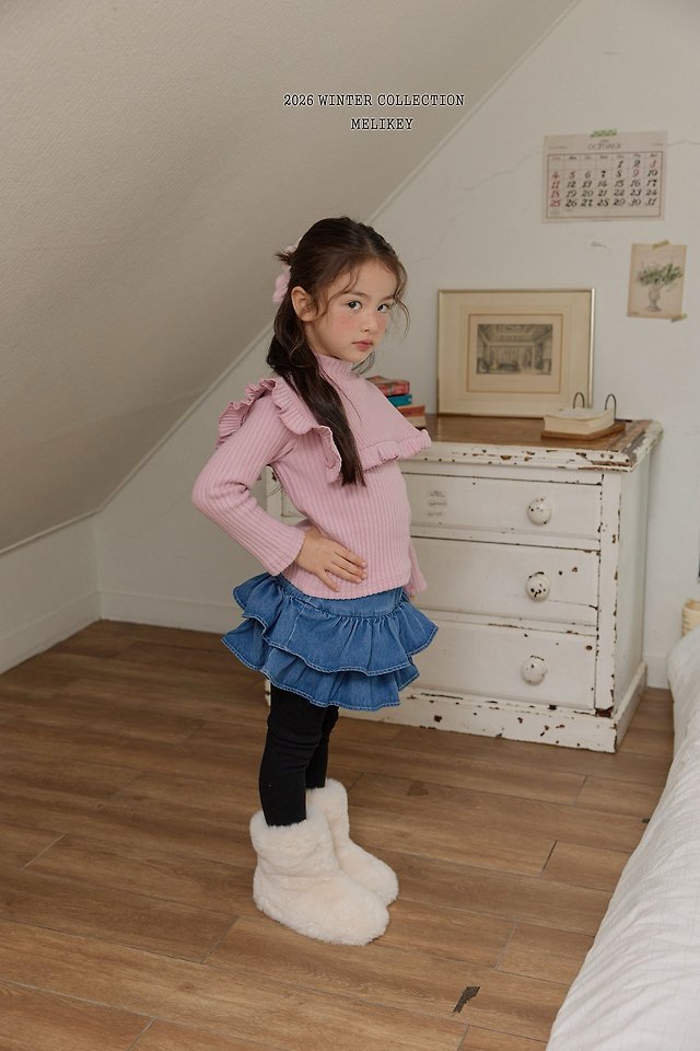 Cape Frill Tee by Melikey for Child - view 10