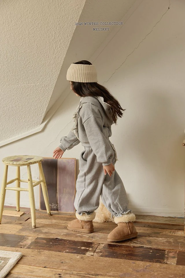 Juju Frill Hooded Zip-Up by Melikey for Child - view 5