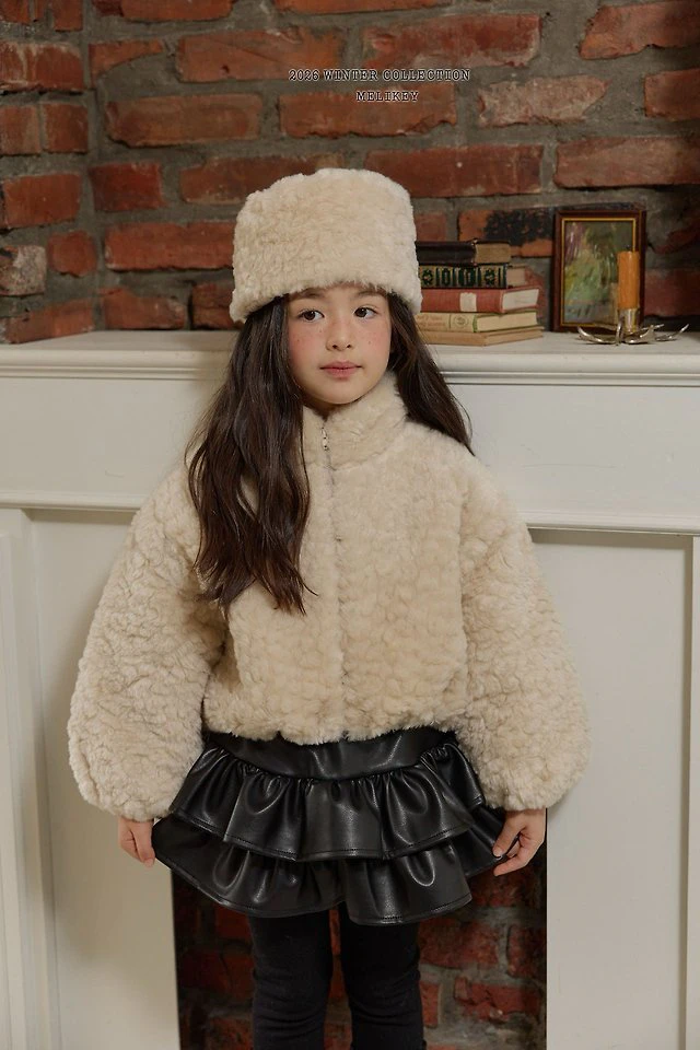 Vivi Fur Jacket by Melikey for Child - view 9