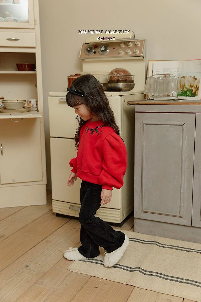 Point Ribbon Sweatshirt by Melikey for Child - view 9