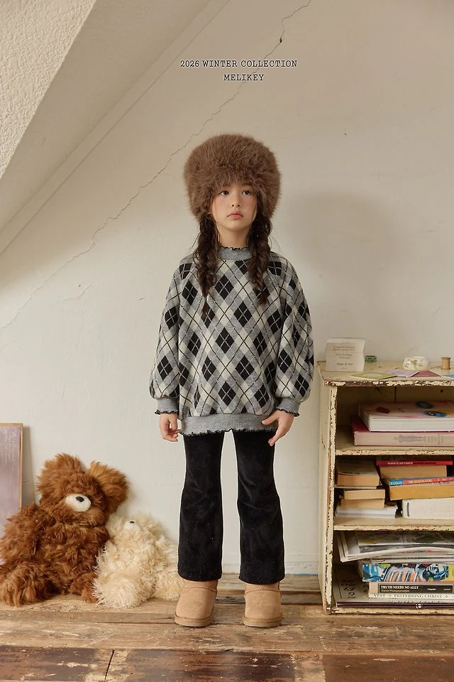 26 Velour Boots-cut Pants by Melikey for Child - view 4
