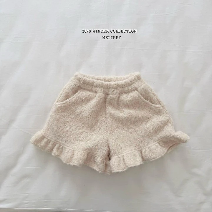 Creamy Frill Shorts by Melikey for Child - view 1