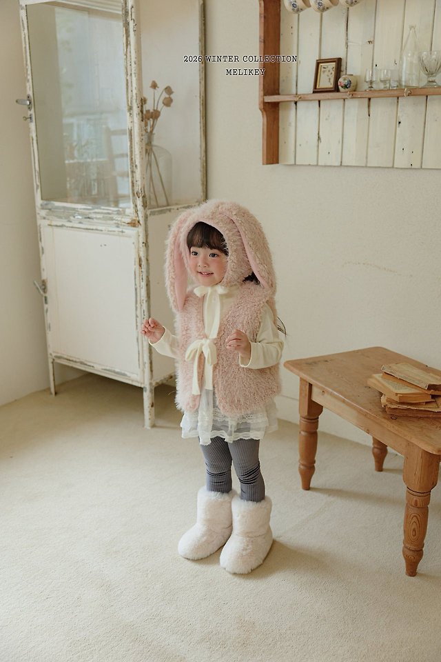 Rabbit Fur Hat by Melikey for Child - view 5