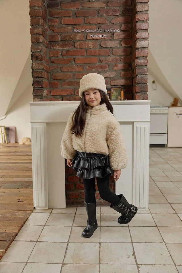 Vivi Fur Jacket by Melikey for Child - view 11