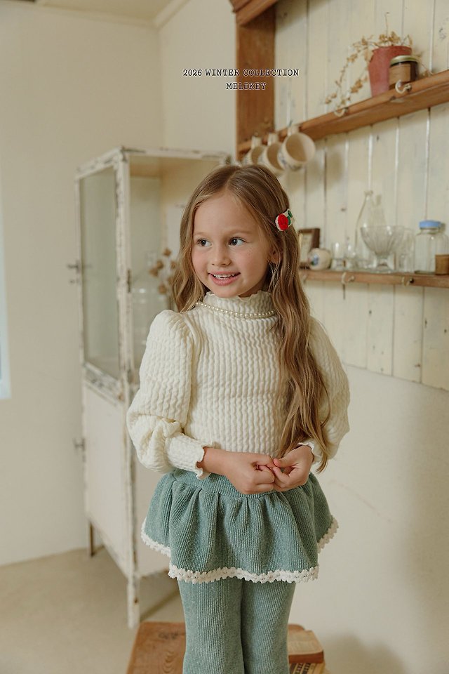 Knit Ribbed Puff Tee by Melikey for Child - view 11