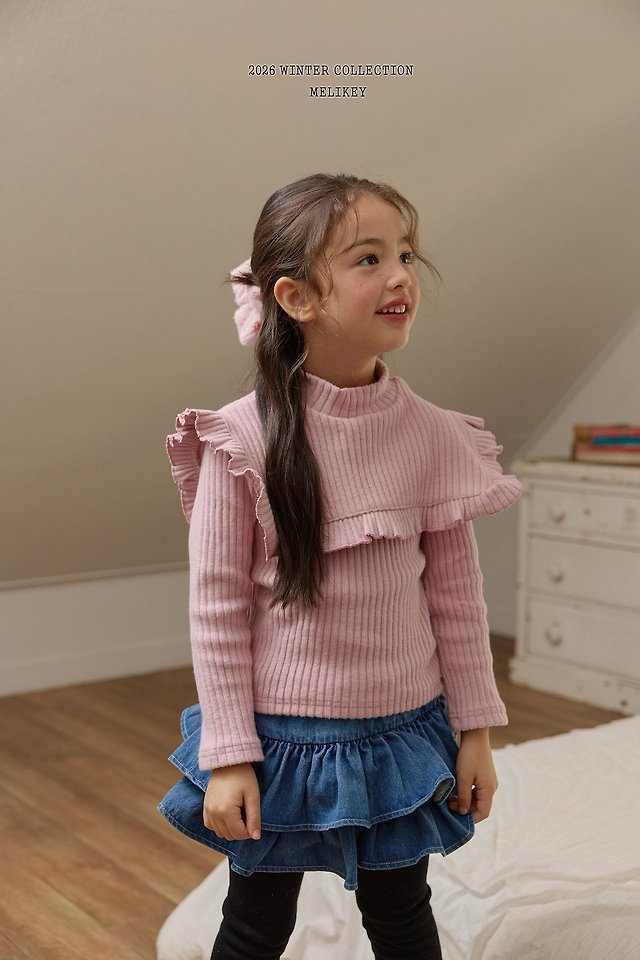 Cape Frill Tee by Melikey for Child - view 5