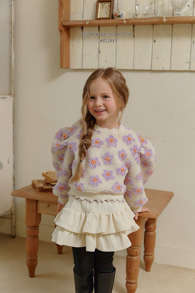 Floral Wings Sweatshirt by Melikey for Child - view 3