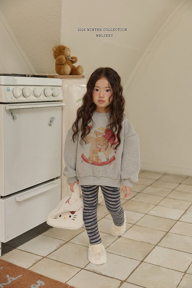 Pony Bear Sweatshirt by Melikey for Child - view 8