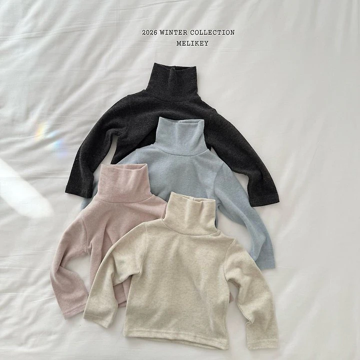 Cozy Mock Neck Turtleneck Tee by Melikey for Child - view 1
