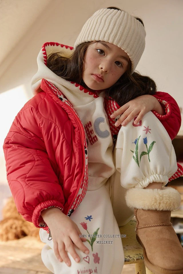 MM Check Reversible Jacket by Melikey for Child - view 12