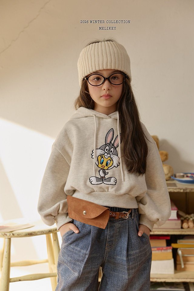 Twill Velvet Denim Pants by Melikey for Child - view 12