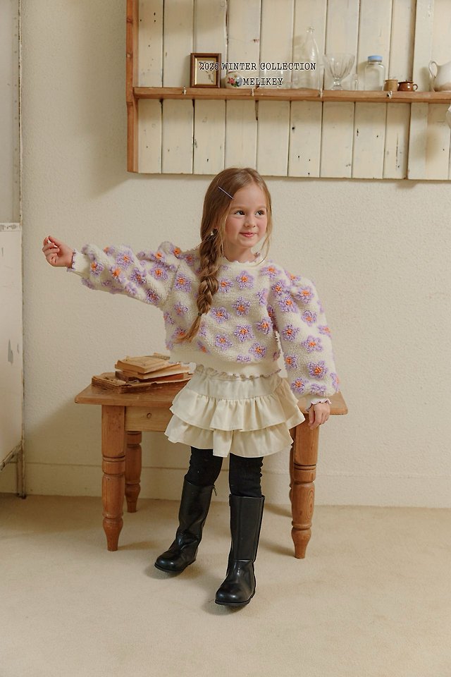 Floral Wings Sweatshirt by Melikey for Child - view 5
