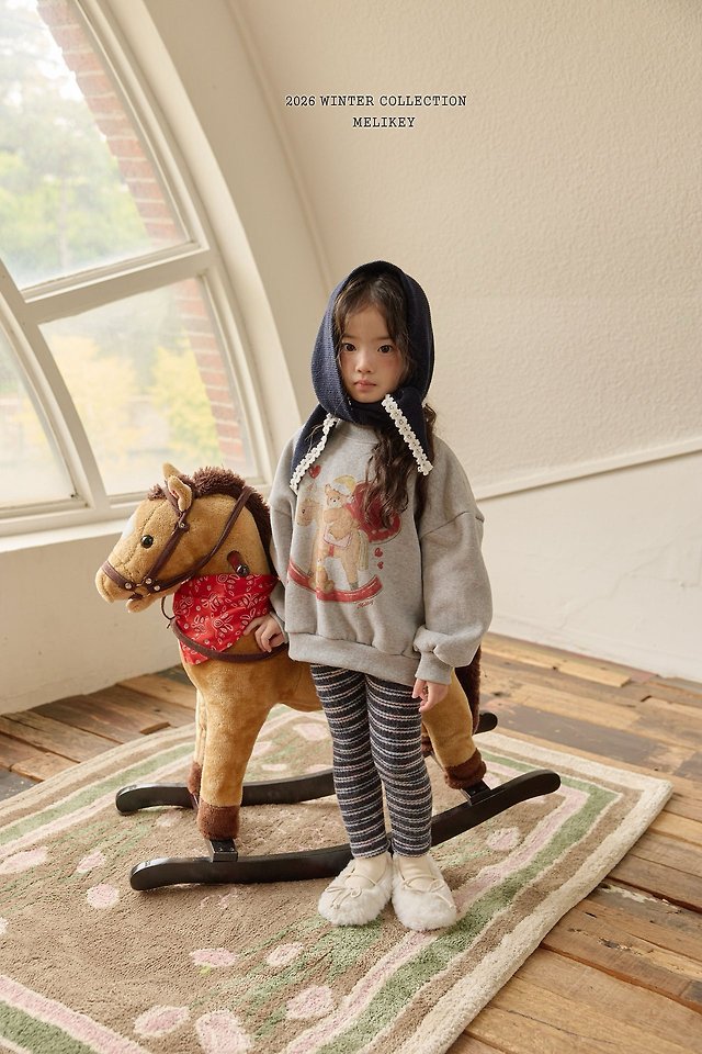 Pony Bear Sweatshirt by Melikey for Child - view 12