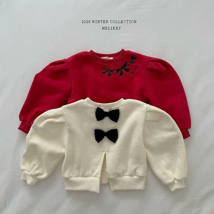 Point Ribbon Sweatshirt by Melikey for Child - view 1