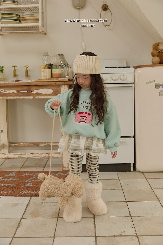 Pompom Soft Mock Neck Tee by Melikey for Child - view 10