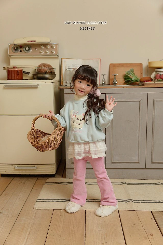 Cats Boucle Sweatshirt by Melikey for Child - view 12