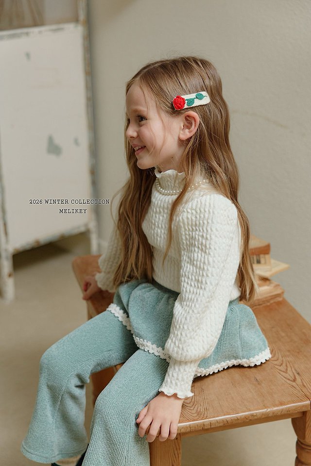 Knit Ribbed Puff Tee by Melikey for Child - view 7