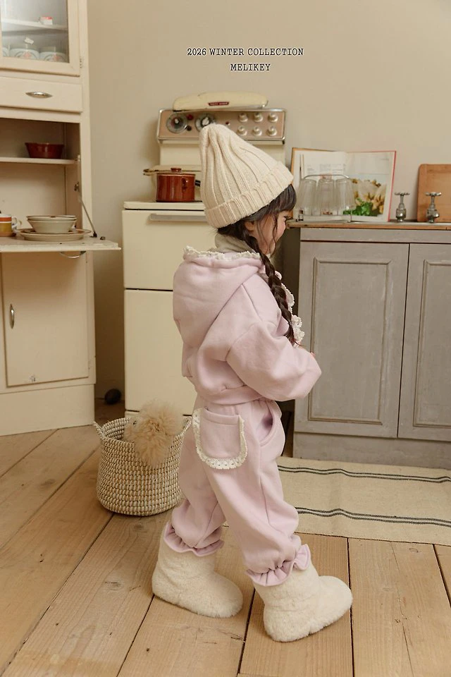 Pocket Lace Jogger Pants by Melikey for Child - view 12