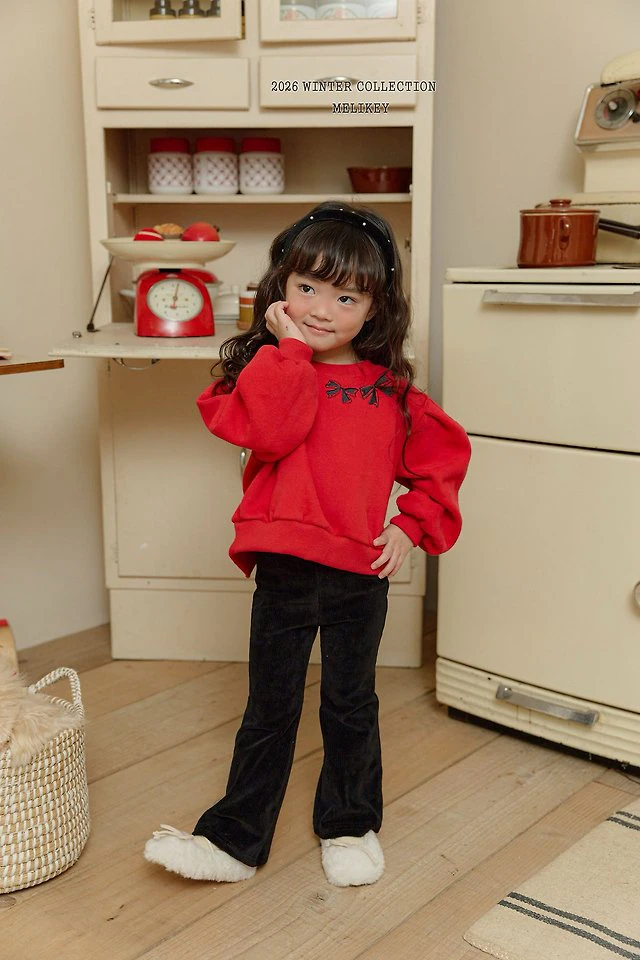 Point Ribbon Sweatshirt by Melikey for Child - view 4