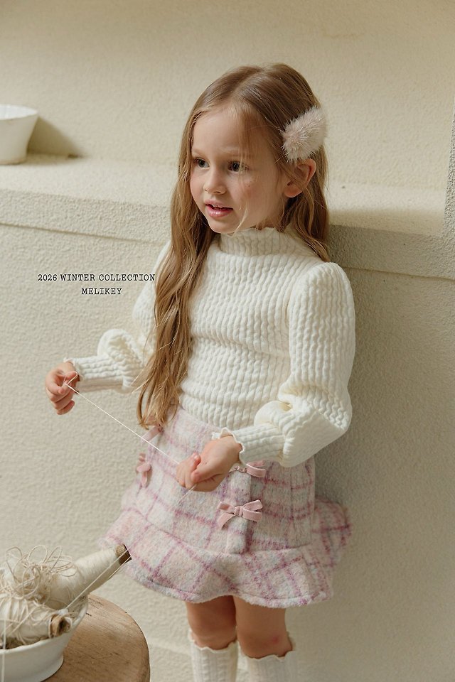 Knit Ribbed Puff Tee by Melikey for Child - view 5