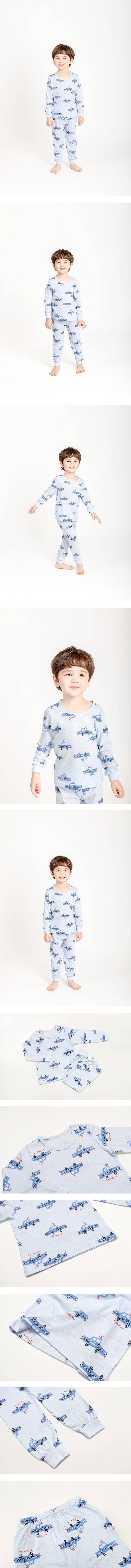 9-Tenths Modal Slub - Blue Cap by Mellis for Child - view 1