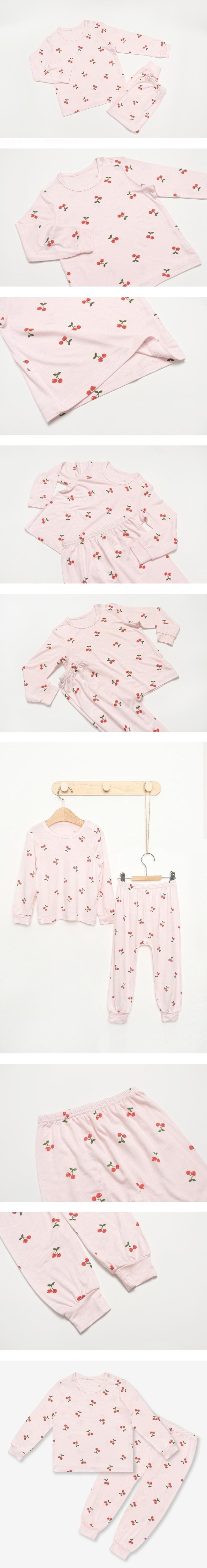 9-Tenths Modal Stretch - Modal Cherry by Mellis for Child - view 1