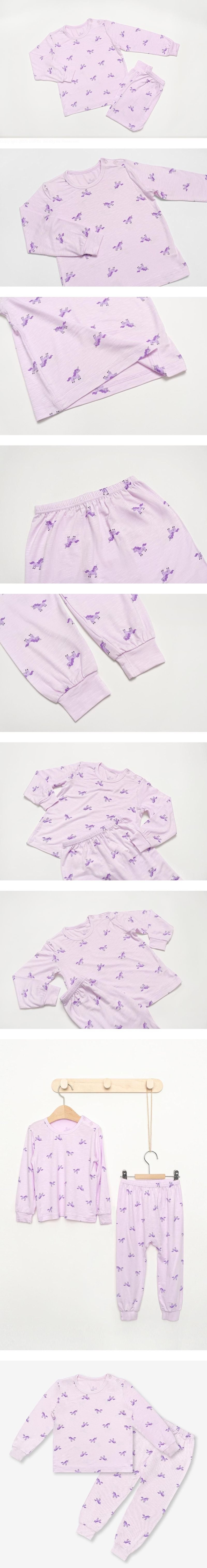 9-Tenths Modal Stretch - Modal Unicorn by Mellis for Child - view 1