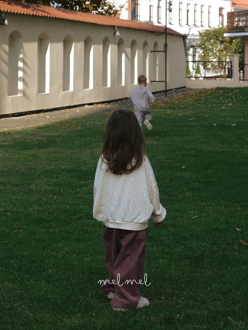 Corduroy Wide Pants by Melmel for Baby - view 7