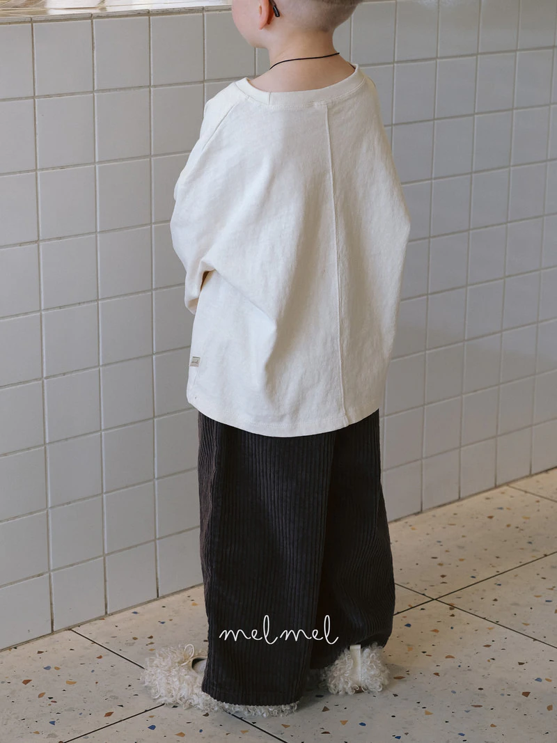 Corduroy Wide Pants by Melmel for Baby - view 11