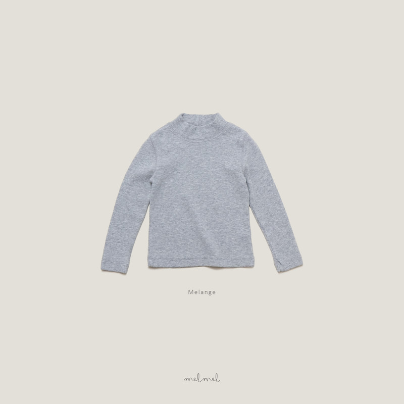 Soft Half Mock Neck Tee by Melmel for Baby - view 5