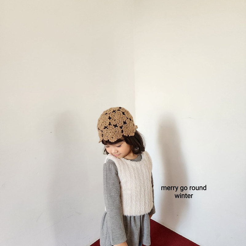 Peach Stretch Frill Tee by Merry Go Round for Child - view 6